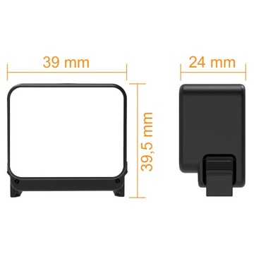 Светодиодная лампа для спортивной камеры DJI Osmo Action Vlog YouTube Insta USB-C 1,7 Вт