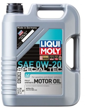 масло liqui moly special tec 5l 0w-20 volvo