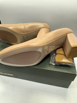 BUTY DAMSKIE CZÓŁENKA NA MAŁYM OBCASIE GINO ROSSI 71446-02 BEŻ ROZMIAR 37