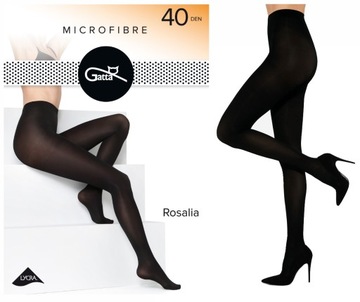 10 X RAJSTOPY GATTA ROSALIA 40 DEN 3-M NERO