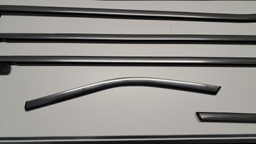 CITROEN C4 I Picasso короткая ХРОМИРОВАННАЯ ДВЕРНАЯ ПОЛОСКА + комплект передних стекол