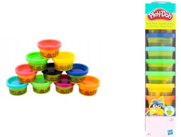 PLAY-DOH CIASTOLINA 10 TUB PARTY PACK