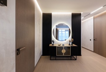 КРУГЛОЕ ЗЕРКАЛО ДЛЯ ВАННОЙ, СО СВЕТОДИОДНОЙ ПОДСВЕТКОЙ, 3 ЦВЕТА Rondo fi 60c