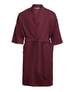Kimono - cienki szlafrok Revise RE-515 Bordowy 601 - M/L