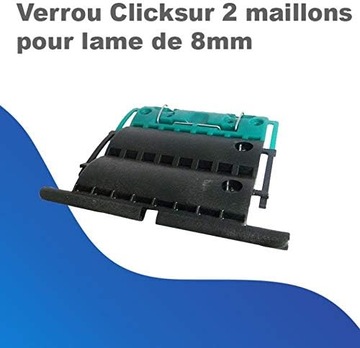 Замок Clicksur H875E с жестким прижимом для роллет - Монтаж роллет 4 шт.