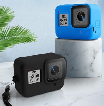 Силиконовый чехол + набор ремешков для GoPro 8 Black