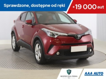 Toyota C-HR I Crossover 1.2L Turbo 116KM 2018 Toyota C-HR 1.2 Turbo, Salon Polska, Serwis ASO
