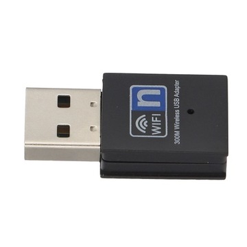 USB-адаптер 300 м Wi-Fi беспроводной приемник Внешний мини-адаптер сетевой карты для L