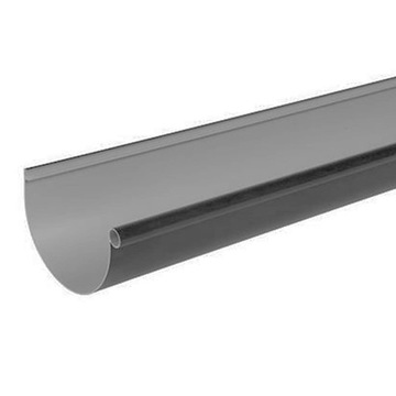 Rynna dachowa 110mm GALECO PVC kolor Grafit RAL7021 długość 4mb