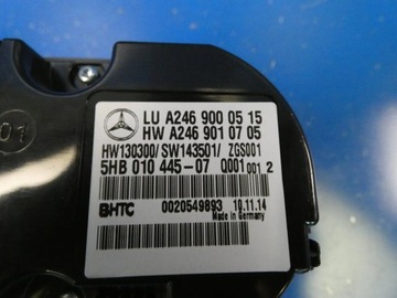 MERCEDES A TŘÍDA W176 W117 W156 PANEL KLIMATIZACE VENTILACE