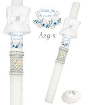 КРЕЩЕННАЯ СВЕЧА КРЕЩЕННАЯ СВЕЧА с ИМЕНЕМ для мальчика и девочки