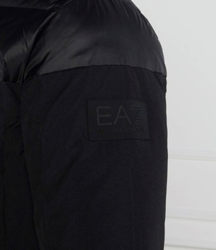 EA7 puchowa kurtka | Regular Fit czarny