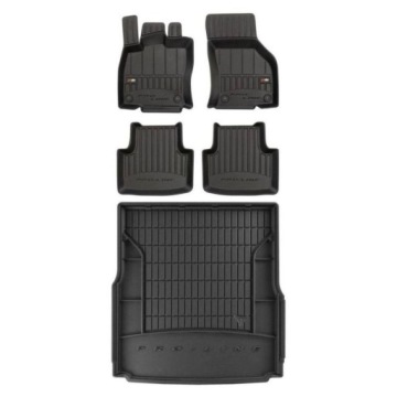 3D gumová sada koberců a rohožek Volkswagen Passat B8 2014-2022 Kombi, bez