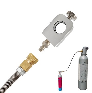 Adapter do napełniania butli ze strumieniem sody
