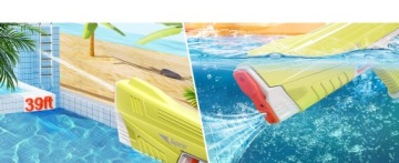 ЭЛЕКТРИЧЕСКИЙ ВОДЯНОЙ ПИСТОЛЕТ ДЕТСКИЙ, зарядка USB, дальность действия