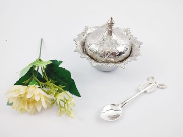 Cukiernica metalowa SILVER