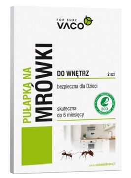 VACO PUŁAPKA NA MRÓWKI DO WNĘTRZ op. 2szt NOWOŚĆ