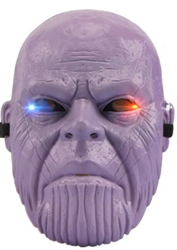 STRÓJ PRZEBRANIE COSPLAY THANOS SKIN MASKA 128/134