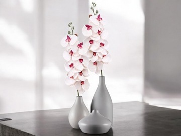 SZTUCZNY KWIAT STORCZYK 90 cm DEKORACJA POJEDYNCZY PIK STROIK DO WAZONU XXL