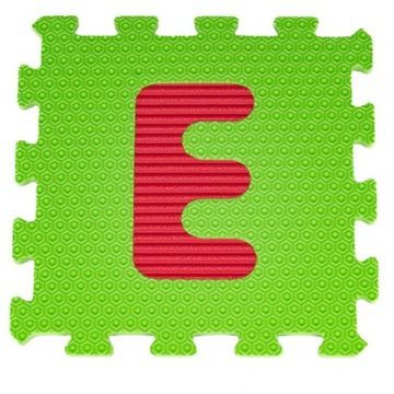 Сенсорный коврик с 26 пазлами с алфавитом для детей от 10 мес. Съемные буквы + Пиа