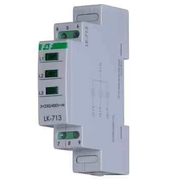 Lampka kontrolna na szynę LK-713 FF