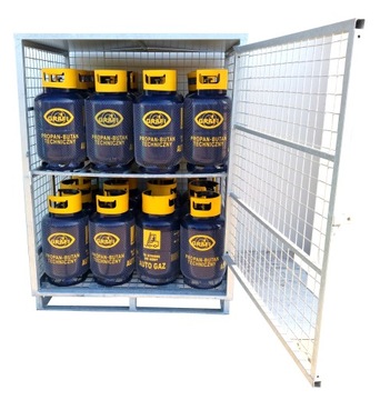 * ПОДДОННАЯ СТОЙКА ДЛЯ ГАЗОВЫХ БАЛЛОНОВ 24x11 кг 9x33 кг НЕТТО