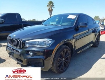 BMW X6 F16 2018 BMW X6 2018 BMW X6 XDRIVE50I 4.4 Benzyna 445KM