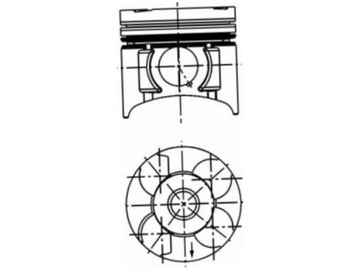 KOLBENSCHMIDT 40392620 PÍST