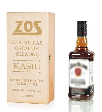 PREZENT Z OKAZJI PRZEJŚCIA NA EMERYTURĘ SKRZYNKA