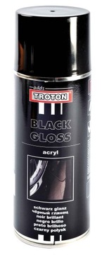 LAKIER AKRYL SPRAY - TROTON - CZARNY POŁYSK 400ml