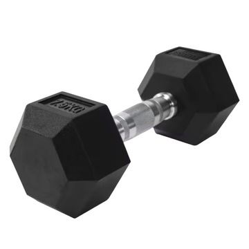 Fit-Rabbit Hantel gumowany Hex 7,5 kg