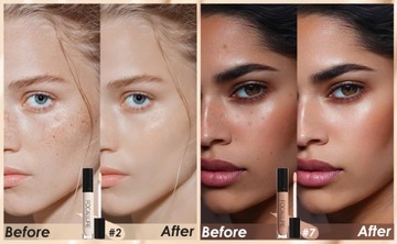 FOCALLURE 7 Colors Liquid Face Concealer Crea