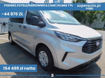 Ford Transit Custom II Van L2 2.0 EcoBlue  136KM 2026 Kombi M1 320 L2H1 Trend A8 2.0 136KM