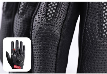 RĘKAWICZKI ROWEROWE DŁUGIE MĘSKIE RĘKAWICE NA ROWER PEŁNE WHEEL UP XXL