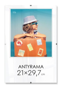 Antyrama A4 29,7x21 cm Antyramy plexi na zdjęcia plakat dyplom 21x29,7 cm