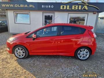 Ford Fiesta VII Hatchback 3d Facelifting 1.0 EcoBoost 100KM 2014 Ford Fiesta Pakiet zewnetrzny ST-line, Nawigacja Super utrzymana Benzyna, zdjęcie 2