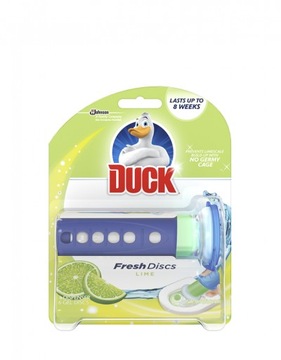 Krążki żelowe wc Duck Fresh Discs Lime 6 szt