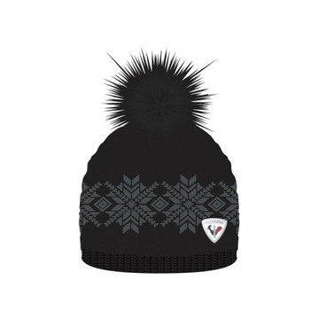 CZAPKA ROSSIGNOL L3 W SNOWFLAKE BLACK