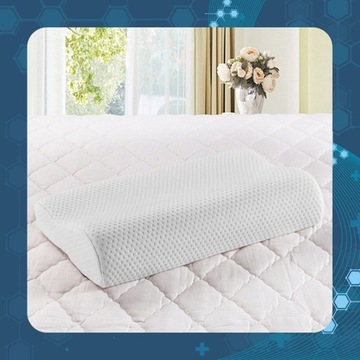 Моющаяся ортопедическая подушка с пеной с эффектом памяти, контурная, удобная, большая