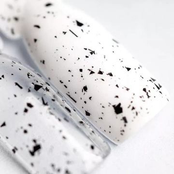 NEONAIL Top Hybrydowy TOP CRUSH BLACK GLOSS 7,2 ml- WYPRZEDAŻ