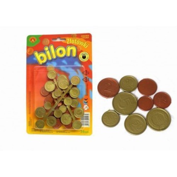 ЗОЛОТУВКИ МОНЕТЫ - АЛЕКСАНДР игрушечные деньги