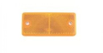 Odblask lampki odblaskowe pomaranczowe 90x40mm RU3