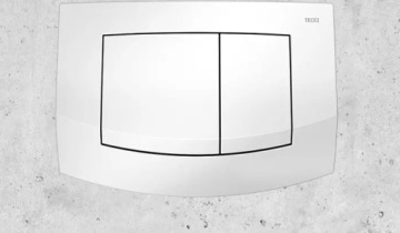 Бачок FLUSH BUTTON для унитаза Tece Ambia, белый