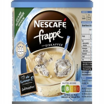 Nescafe Frappe Typ Eiscaffee Kawa Mrożona 275g DE