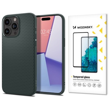 SPIGEN ETUI PLECKI DO IPHONE 15 PRO MAX + SZKŁO GRATIS