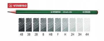 Карандаш для технического рисования. Стабиловая твердость h
