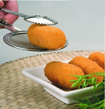 Щипцы с ситечком для курицы, пончиков и картофеля фри NZ69