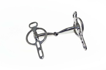 WĘDZIDŁO ZAPRZĘGOWE RAZ ŁAMANE 10,5cm na kuca