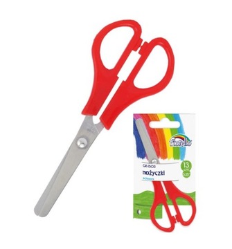 NOŻYCZKI SZKOLNE 13CM FIORELLO