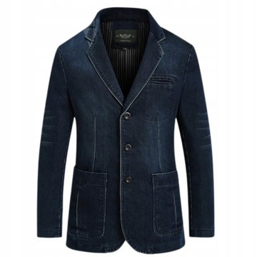 МУЖСКАЯ МОДНАЯ КЛАССИЧЕСКАЯ ДЖИНСОВАЯ КУРТКА